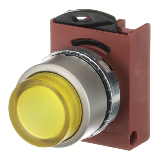 ABB - ILL PB;SATIN CHR;EXTENDED;YEL CAP PULS. LUMINOSO, SPORG., GIALLO. P9MPLGSD