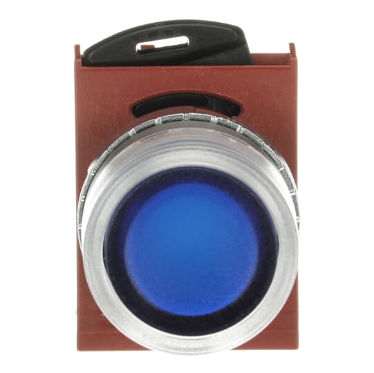 ABB - P/BUTT ILL FLUSH BLUE PULS. LUMINOSO, SATIN, FILO, BLU