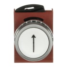 ABB - MARKED PUSHBUTTON SYMBOL ARROW RIGHT WHITE FLUSH NON-ILLUMINATED CON S. P9MPNBG006
