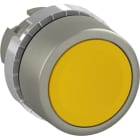 ABB - STD Pulsante;SATIN Cromato;FLUSH;GIALLO CAP.