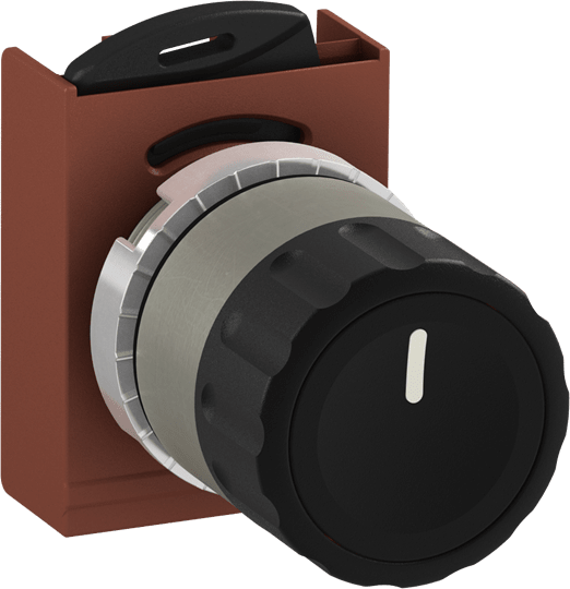 ABB - Selettore pulsante 2 posizioni per mantenimento stabile. P9MPS22G