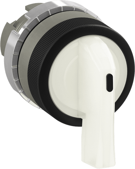 ABB - SEL SW ILL 2 POSIZIONI BIANCO SELETTORE LUMINOSO.