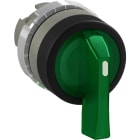 ABB - Selettore SW ILL 3 posizioni verde luminoso.