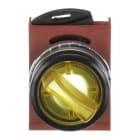 ABB - sel selettore sw illuminato 3 posizioni s/r luminoso con ritorno a molla giallo circuito integrato P9MSLZ1G