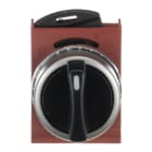 ABB - Selettore SW 2 posizioni nero.