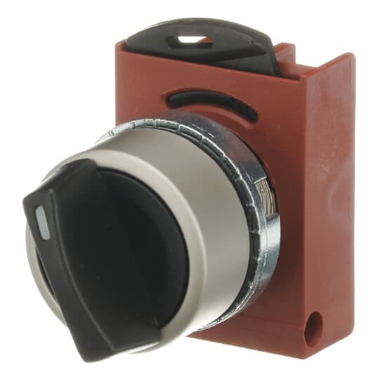 ABB - 4 posizioni selettore, stabilità, nero, manopola.