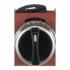 ABB - 3 posizioni selettore, stabilità, nero, manutenzione, manopola nera.