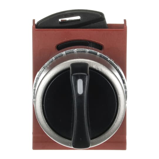 ABB - 3 posizioni selettore, stabilità, nero, manutenzione, manopola nera. P9MSMZ0N