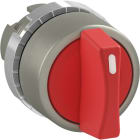 ABB - 3 pos. selettore, stab, rosso knob.