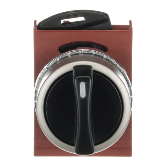 ABB - Selettore 3 posizioni ritorno a molla sinistra-centrale nero. P9MSMZ1N