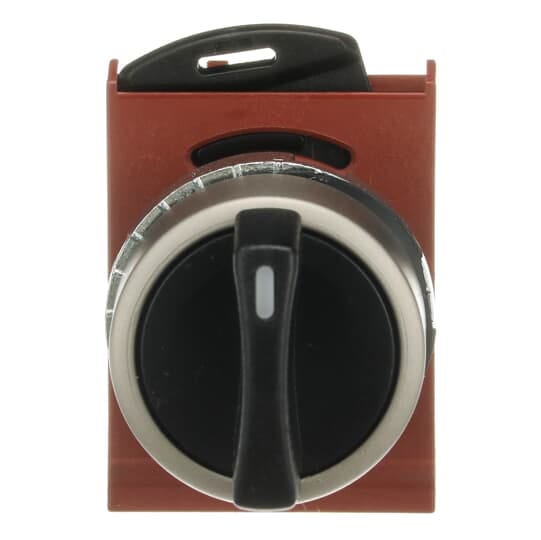 ABB - SEL SW 3 POS SELETTORE RIT.MOLLA DES-CENT NERO BLACK.
