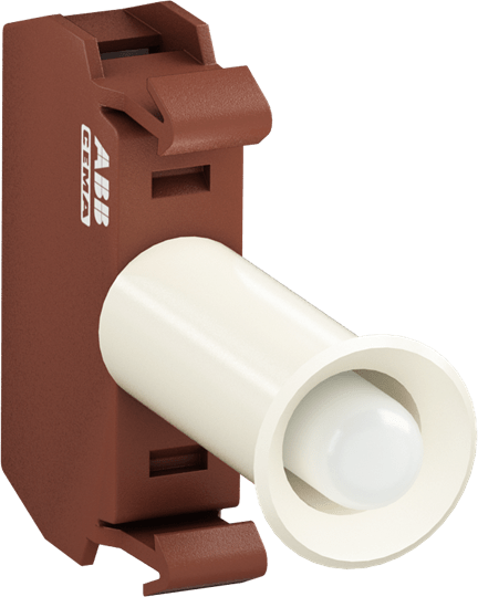 ABB - LED integrato 230V AC bianco.