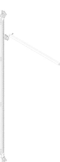 ABB - Staffe per profilo tipo 1,2,3,10 per fissaggio rapido e sicuro.