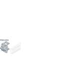 ABB - 8 universal brackets - N.8 squadrette universali.