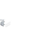 ABB - 8 universal brackets - N.8 squadrette universali.
