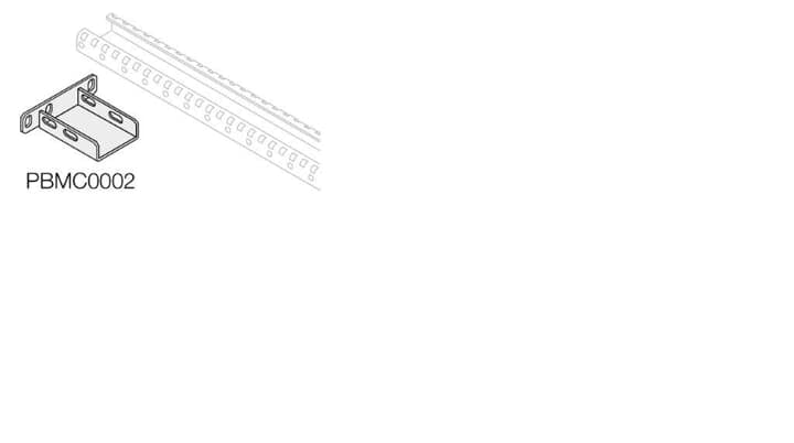 ABB - Lat.cable connection mod.fixing brackets N.2 staffe fissaggio mod. connessioni.