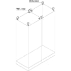 ABB - N.2 lifting supports for side by side struts. RINFORZI SOLL. STRUT. AFFIANCATE. PBRL0002