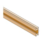 ABB - Barra sagomata in rame 30x10, ideale per correnti fino a 400A, lunga 1750mm.