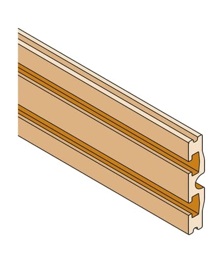 ABB - Barra sagomata in rame 67x10 per corrente fino a 1000A, lunghezza 1750mm.