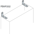 ABB - N.2 wall fixing brackets STAFFE PER FISSAGGIO A PARETE