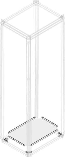 ABB - Kit bot senza plinto w1000mm d=300mm fondo con/senza z.l=1000mm p=300mm.