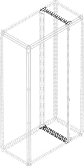ABB - 2 traverse in acciaio inox cc d=700mm VC P=700mm.