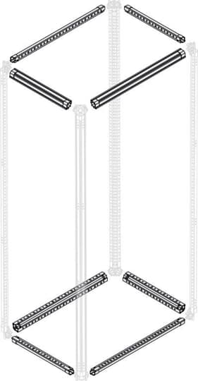ABB - 4 traverse lamiera zincata d=700mm p=700mm.