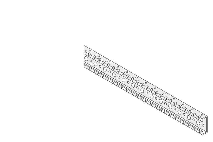 ABB - N.2 traverse lamiera zincata l=688mm galvanized sheet crosspieces
