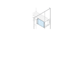 ABB - Ang. + pan. Lexan P0 H=600mm L=600mm