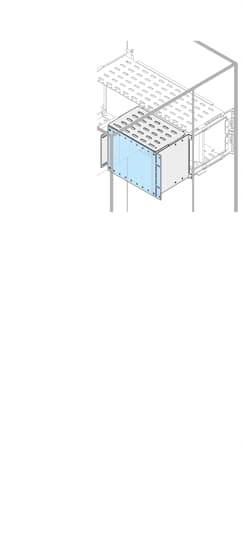 ABB - Cubicle P2 H=250mm W=800mm L=800mm.