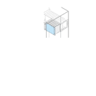 ABB - Cubicle P2 H=250mm W=800mm L=800mm.