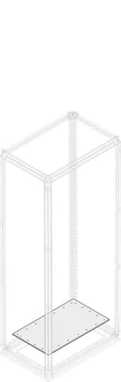 ABB - Flangia per ingresso cavi fissata con dimensioni L=600mm P=300mm.