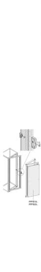 ABB - Telaio girevole per pannelli h=2000mm l=800mm.
