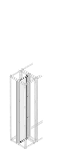 ABB - Segregatore livello medio con cavi esterni, lunghezza 2000 mm e larghezza 300 mm.