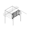 ABB - seg.bus.ver.front.h200 no int.up. w400 barre h=200mm l=400mm smi.