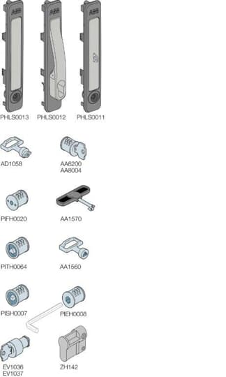 ABB - PIDH0010 Doppelbart Einsatz INSERTO DOPPIA ALETTA