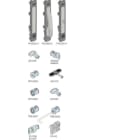 ABB - Inserto quadrato maschio 7mm per Vierkant Stifteinsatz con maschera standard e lunghezza.