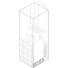ABB - side verticale segregato altezza 50mm diametro 900mm interno superiore laterale. PLVS0592