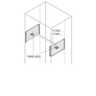 ABB - 2 lat.cable connec.mod. h=250mm d=900mm N.2 MODULI CON. LATERALI H=250MM P=900MM