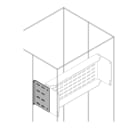 ABB - lateral blind cell segregation h=100mm SEGREGAZIONE LAT. CELLA CIECA H=100MM