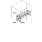 ABB - Chiusura per guida DIN h=200mm, include 2 coperture per din rail.