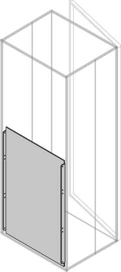 ABB - segr.vert.rear h=1000mm w=400mm s=smi post h=1000mm l=400mm.