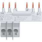ABB - PS1-2-1-65K 3-phase busbar BARRE COLL. X 2 MS132K + 1 A.
