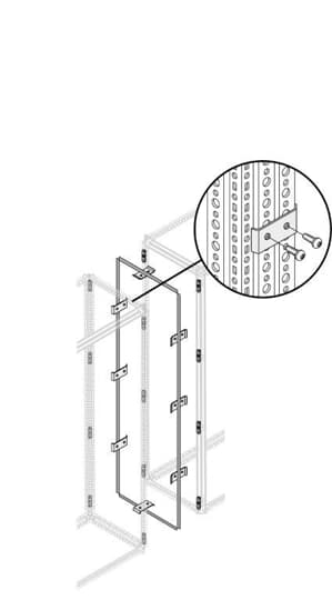 ABB - PSCS0579 Verbindungsset für Eckschrank KIT AFFIANCAMENTO STRUTTURE ANGOLO.