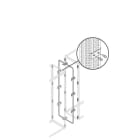 ABB - PSCS0579 Verbindungsset für Eckschrank KIT AFFIANCAMENTO STRUTTURE ANGOLO.