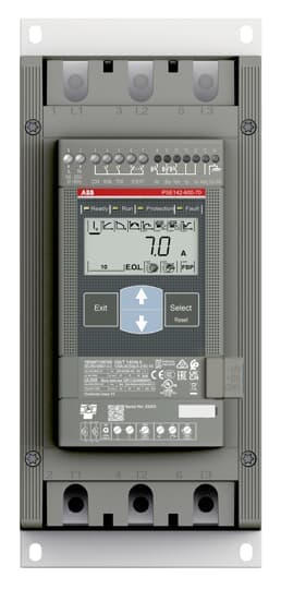 ABB - Avviatore graduale per SOFTSTARTER PSE142-600-70, ideale per un controllo preciso e sicuro dei motori.