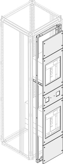 ABB - horiz. seg. f3b 3P fissato e2.2 larghezza 400mm profondità 700mm