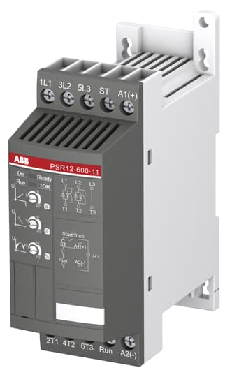 ABB - Avviatore Graduale Softstarter PSR12-600-11 per un controllo preciso della corrente di avvio. PSR12-600-11