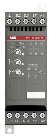 ABB - Avviatore Graduale Softstarter PSR16-600-70 per un controllo preciso della corrente di avviamento.