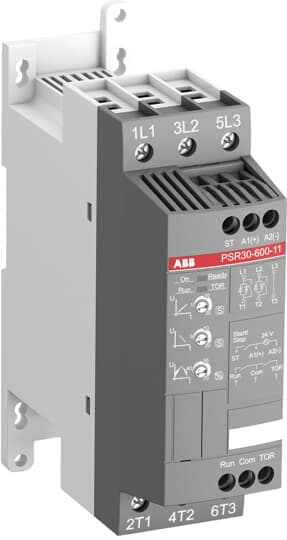 ABB - Avviatore Graduale PSR30-600-11 per un controllo preciso della corrente di avviamento. PSR30-600-11